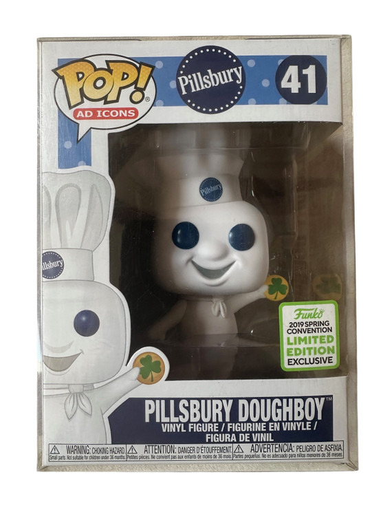 #41 Funko Pop! Pillsbury Doughboy w/ Shamrock (19 Spring Con Shared Exclusive)