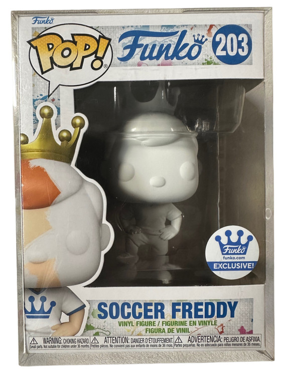 #203 Funko Pop! Funko - Soccer Freddy (Funko Shop Exclusive)