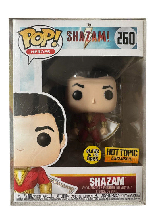 #260 Funko Pop! Shazam (GITD Hot Topic Exc)