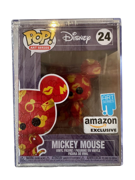 #24 Funko Pop! Mickey Mouse Valintine's Day (Art Series Amazon Exc)