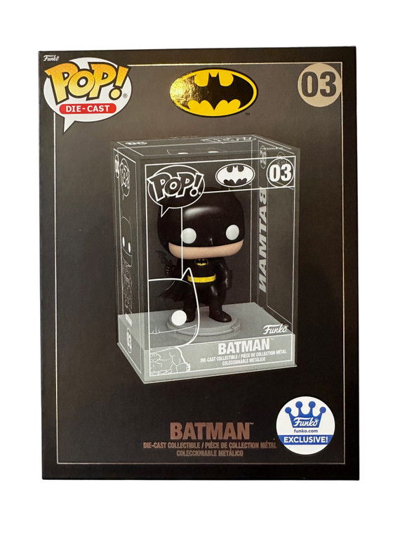 #03 Funko Pop! Die Cast Batman (Funko Shop Exc)
