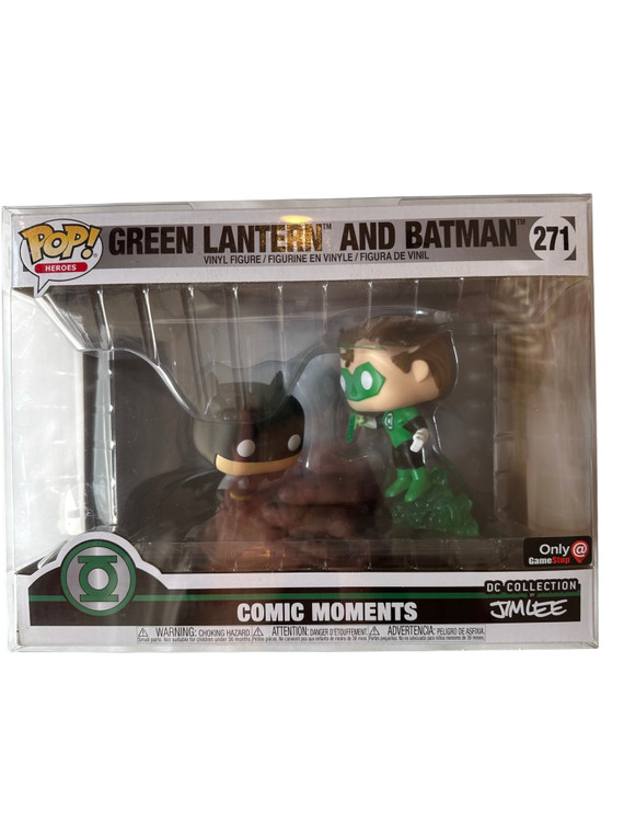 #271 Funko Pop! Comic Moments - Green Lantern and Batman (GameStop Exclusive)