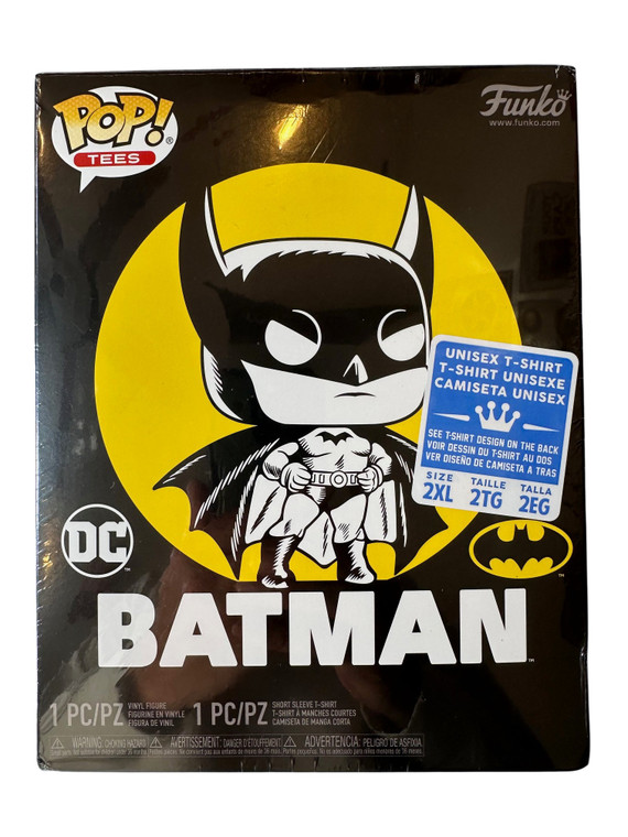 Funko Pop! & 2XL Adult T-Shirt - Batman