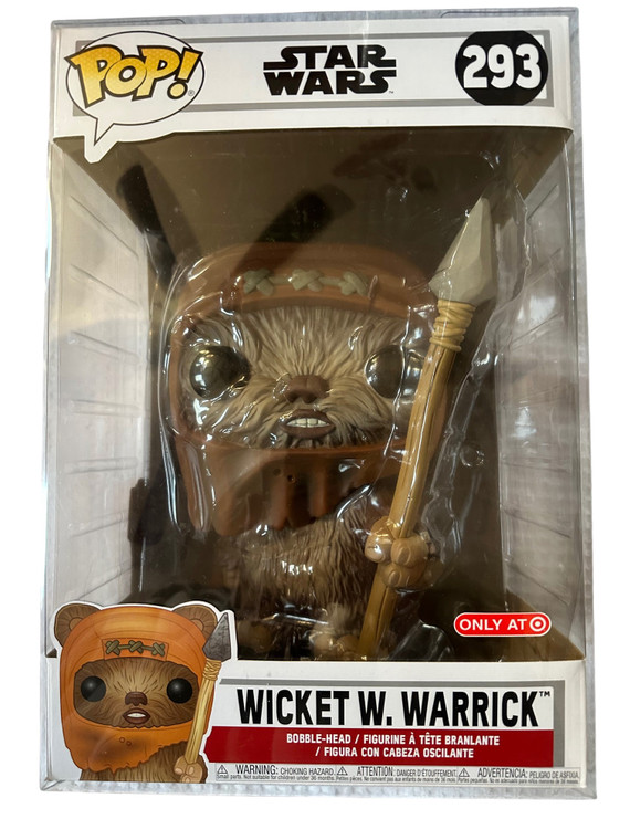 #293 Funko Pop! 10" Wicket W. Warrick - Star Wars (Target Exc)