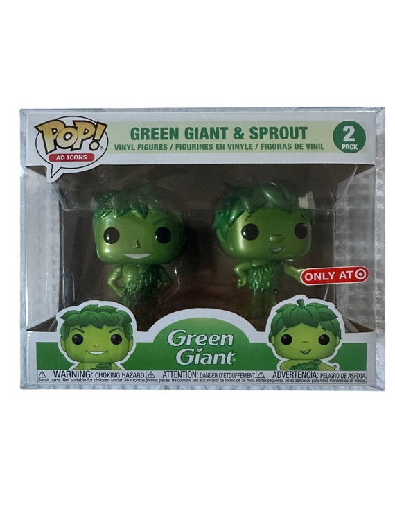 Funko Pop! 2 Pack Green Giant & Sprout (Target Exc)