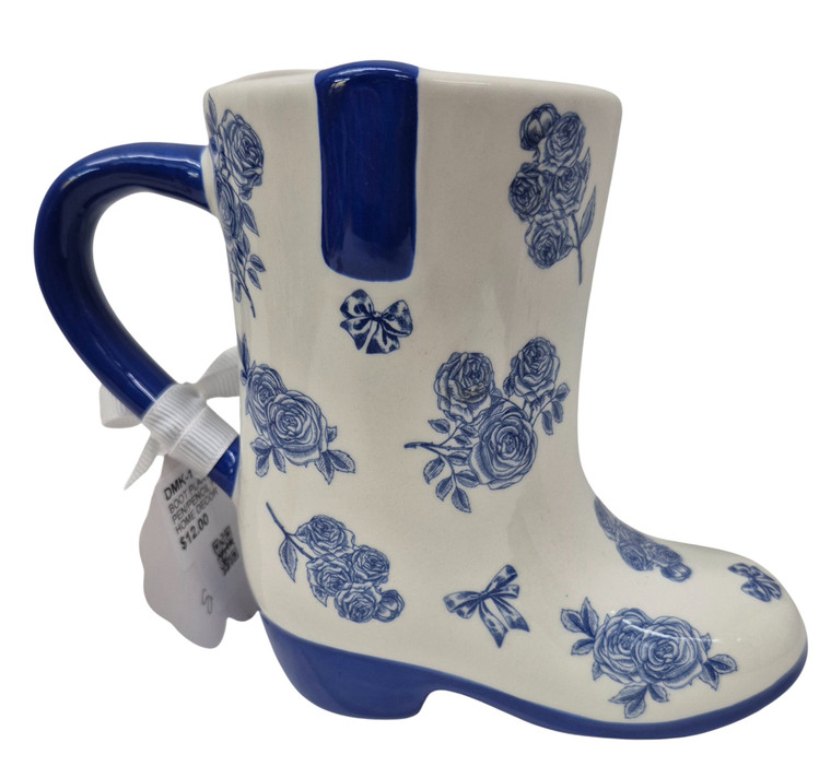 BOOT PLANTER PEN/PENCIL HOLDER HOME DECOR