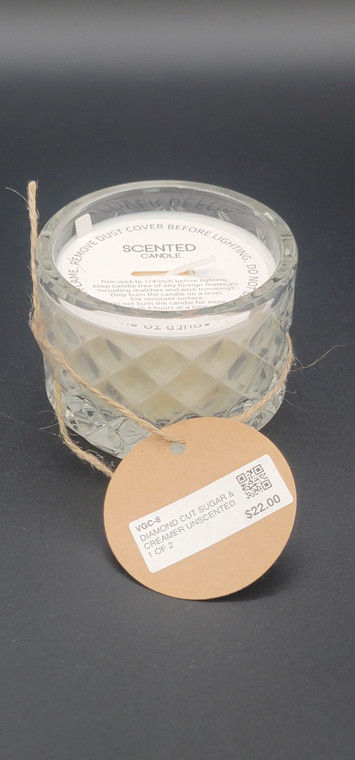 DIAMOND CUT SUGAR & CREAMER UNSCENTED 1 OF 2