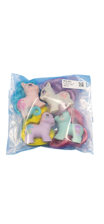 X- MLP G1 - 4 TEENY TINY PONY 1989