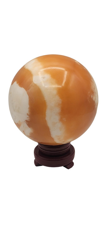 HONEY CALCITE SPHERE