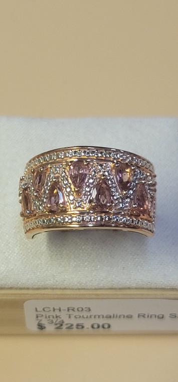 PINK TOURMALINE RING