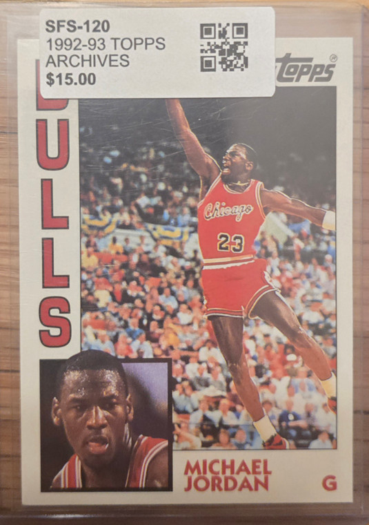1992-93 TOPPS ARCHIVES MICHAEL JORDAN #52
