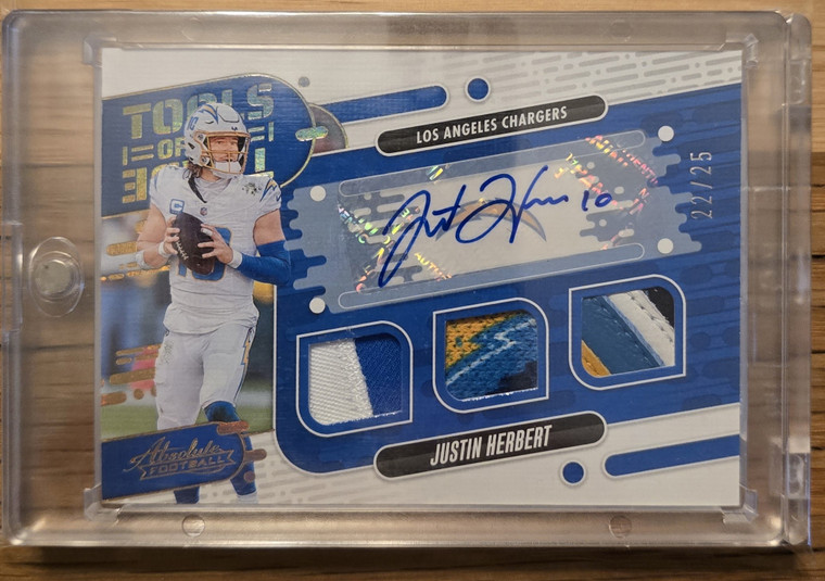 2024 Absolute Justin Herbert Tools of the Trade Auto /25