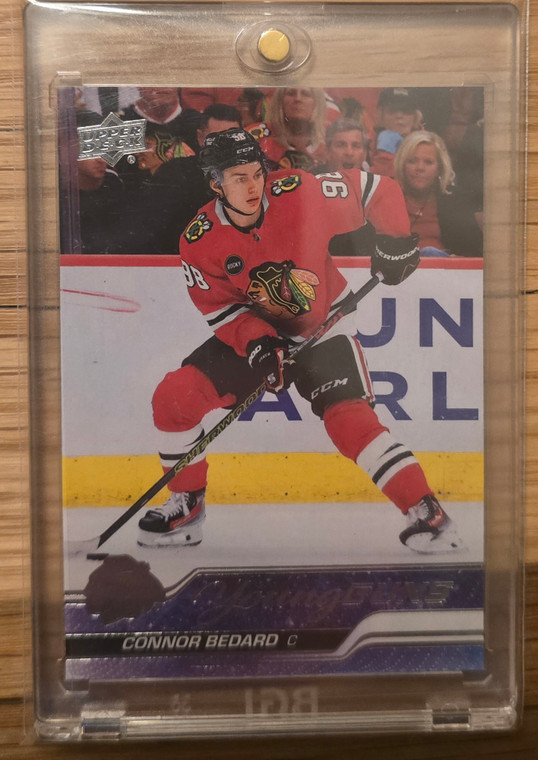 2023-24 UPPER DECK CONNOR BEDARD YOUNG GUNS RC