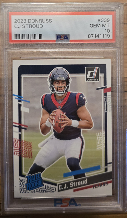 2023 Donruss CJ Stroud RC PSA 10