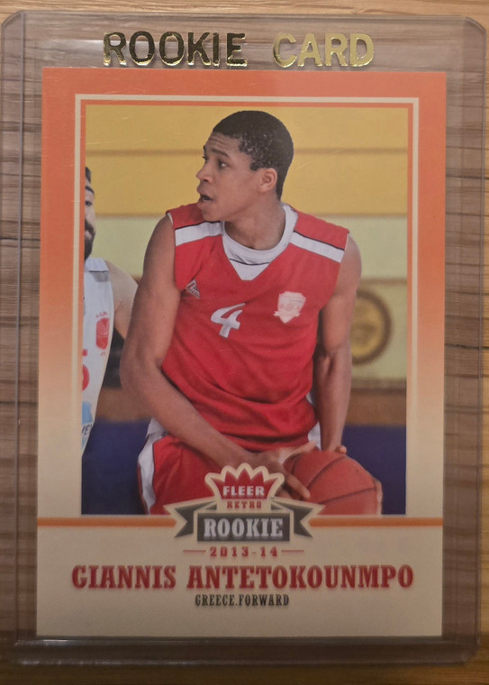 2013-14 FLEER GIANNIS ANTETOKOUNMPO RC