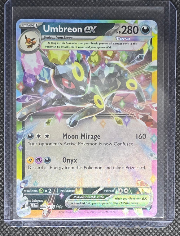 Pokemon Prismatic Evolutions Umbreon Ex