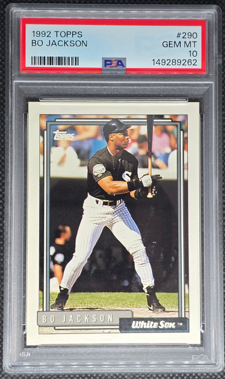 1992 Topps Bo Jackson Psa 10