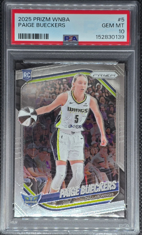 2025 Wnba Prizm Paige Bueckers Rc Psa 10