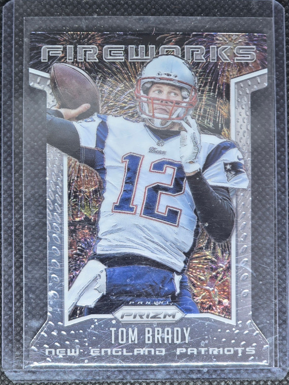 2015 Prizm Tom Brady Fireworks