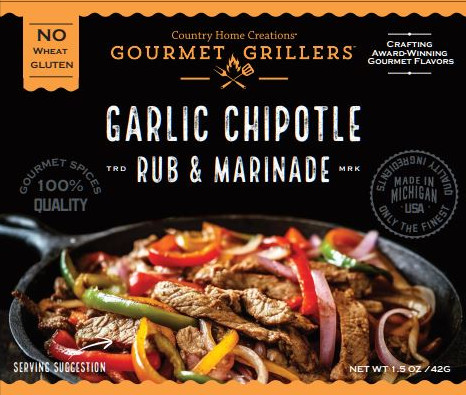 Gourmet Griller- Garlic Chipotle Rub & Marinade