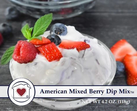 American Mixed Berry Dip Mix