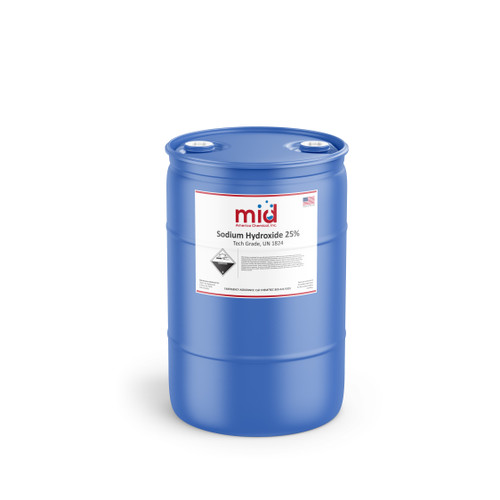 55 Gallons Sodium Hydroxide 25%