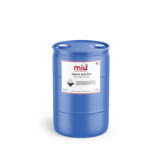 Sulfuric Acid Drum 55 Gallons