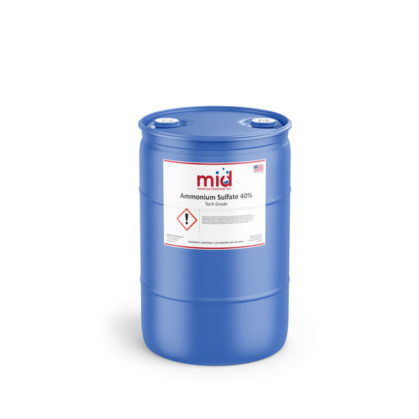 55 Gallon Drum Ammonium Sulfate 40%
