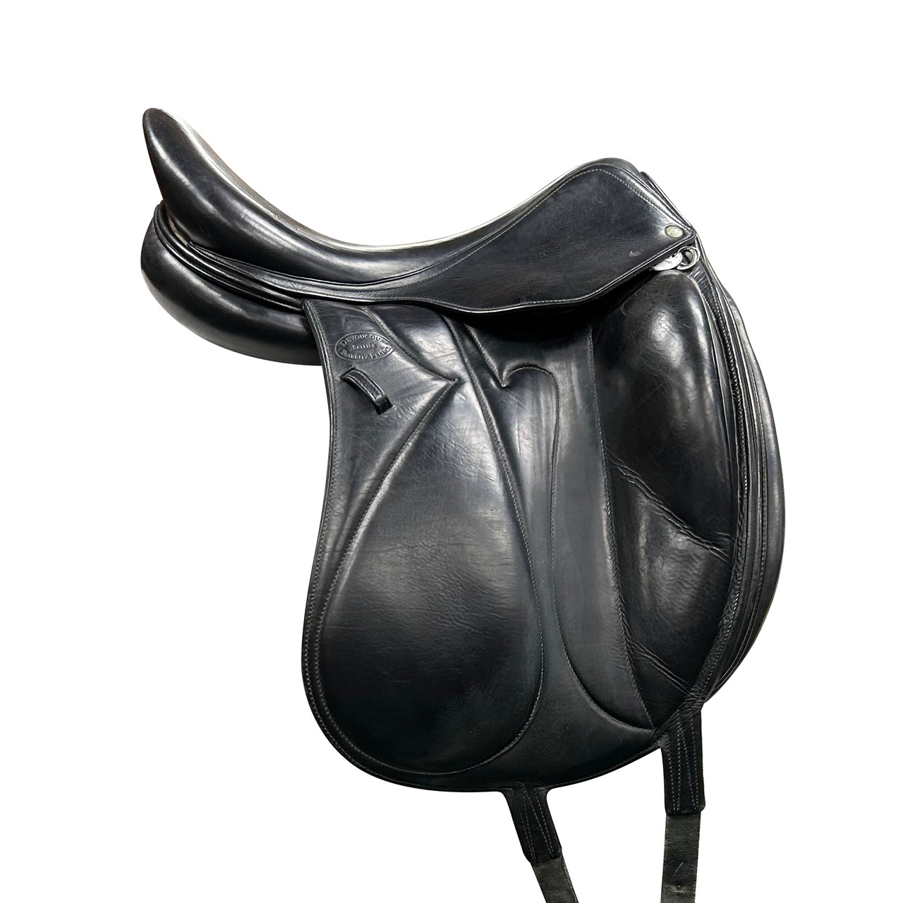 SOLD** 2004 Devoucoux Makila Monoflap Dressage Saddle, 17.5 Seat