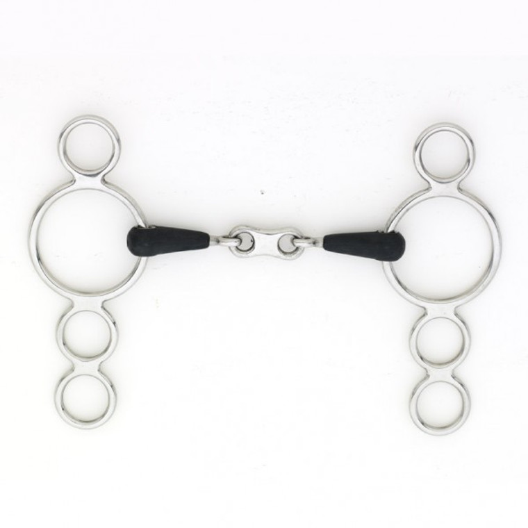 ECO PURE 3-RING GAG | FRENCH LINK MOUTH