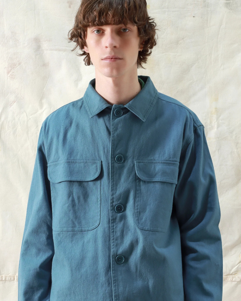 Far Afield Normsk Jacket in cotton hemp blend.