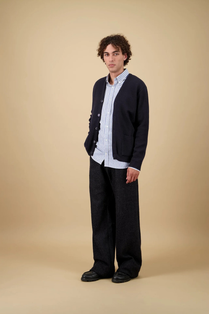 Nitti Knitwear Youri Cardigan wool sweater.