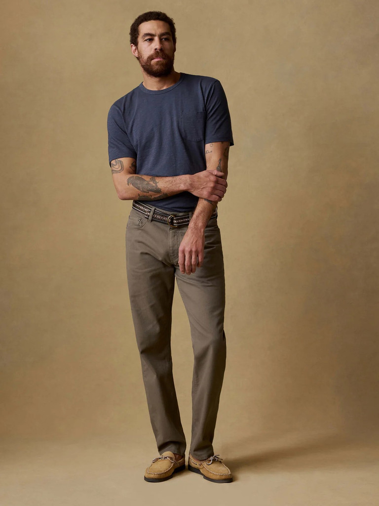 Faherty Sunwashed pocket tee in soft organic cotton