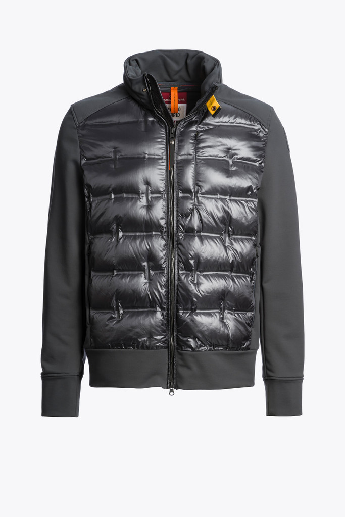 Parajumpers Matty down jacket in beautiful phantom color. Front image.