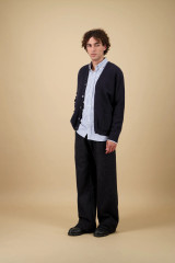 Nitti Knitwear Youri Cardigan wool sweater.