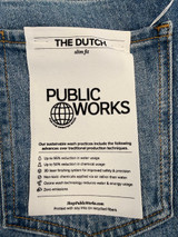 Public Works The Dutch slim fit jean with stretch.