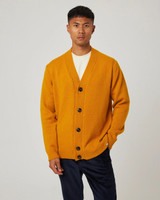 Peregrine Makers Stitch cardigan in 100% washed merino wool.