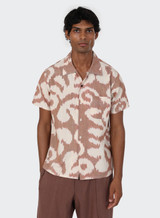 Kardo Chintan handwoven ikat s/s shirt.