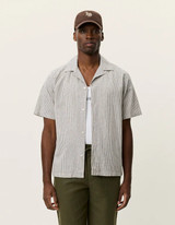 Les Deux Lucas short sleeve cotton/linen shirt.