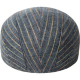 Bailey Marsh cap in blue.  Cotton linen blend.