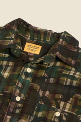 Original Madras Trading Company handwoven batik overshirt.