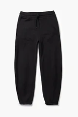 Power Goods 16oz heavy weight organic cotton sweat pant in black.
