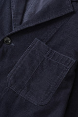 Service Works corduroy Server blazer in navy.