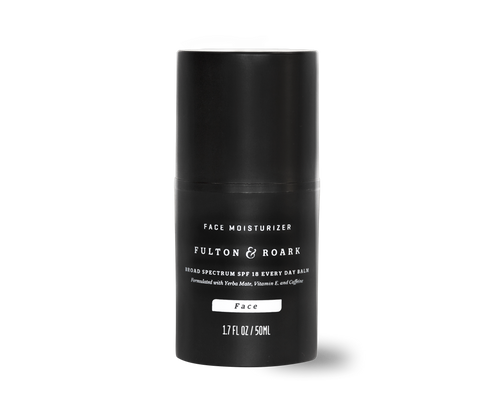 Fulton and Roark daily moisturizer with SPF protection.