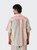 Kardo Ronen short sleeve handloomed cotton striped shirt.