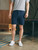 Faherty Coastline Chino Short in tencel and cotton stretch.