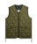 Taion down Military zip vee neck vest.