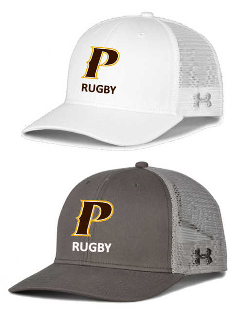 Adult Trucker Mesh Cap - "P-RUGBY"