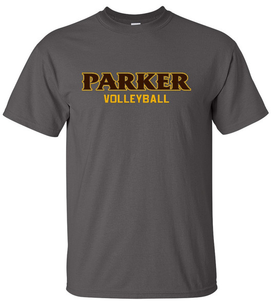 Adult Cotton tee - "PARKER VOLLEYBALL" 