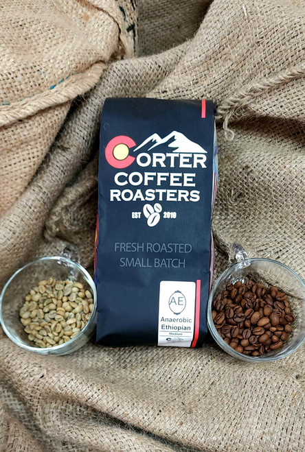 Medium Roast with notes of  bubblegum, craisin, black cherry, cordial m blueberry, papaya, juicy , balanced by a good body and mild acidity.